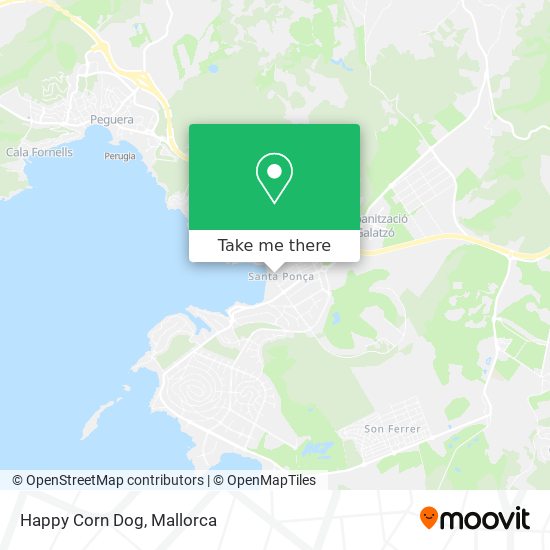 mapa Happy Corn Dog