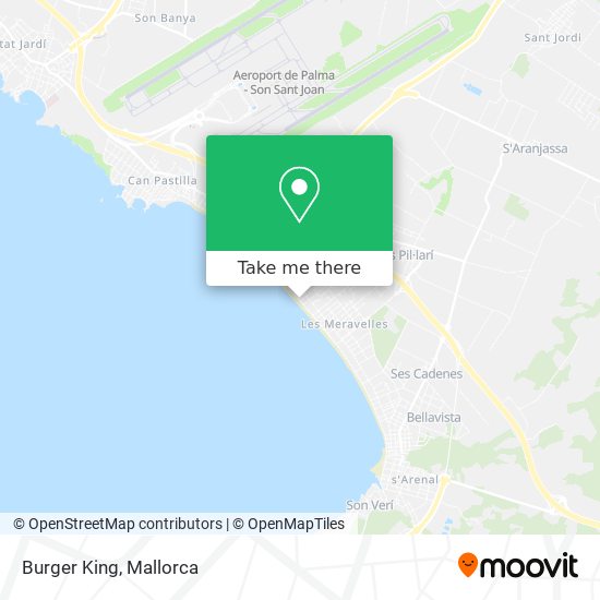 Burger King map