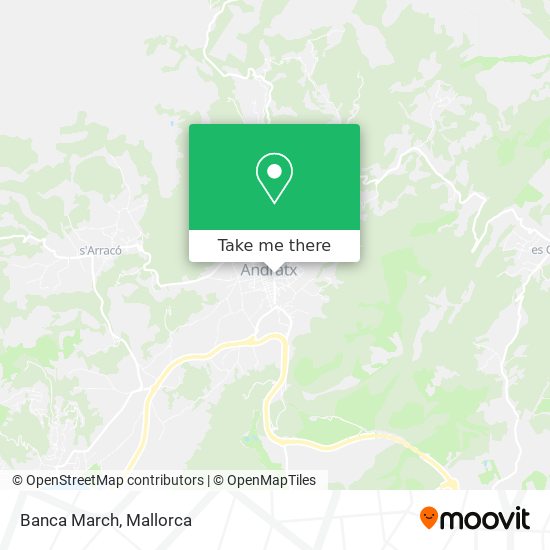 Banca March map