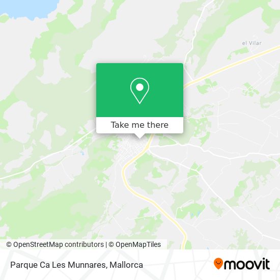 Parque Ca Les Munnares map