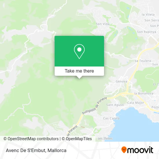 Avenc De S'Embut map