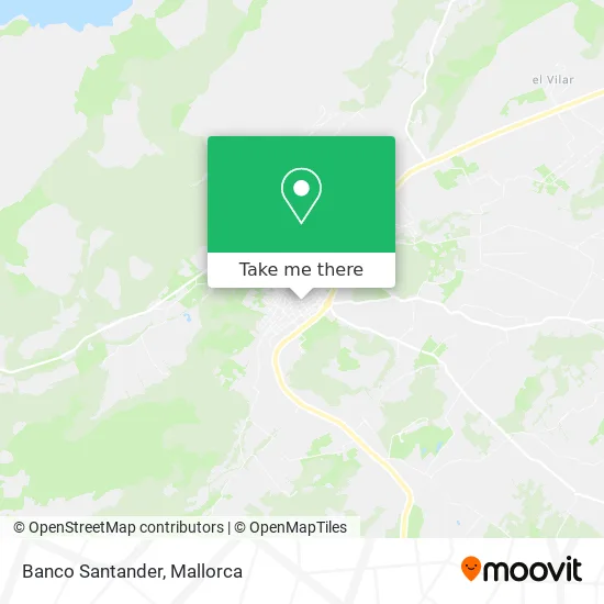 Banco Santander map