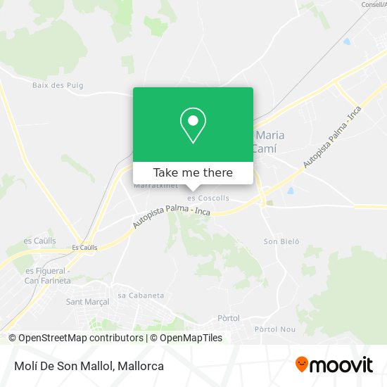 Molí De Son Mallol map