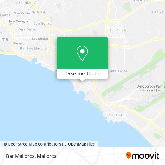 Bar Mallorca map