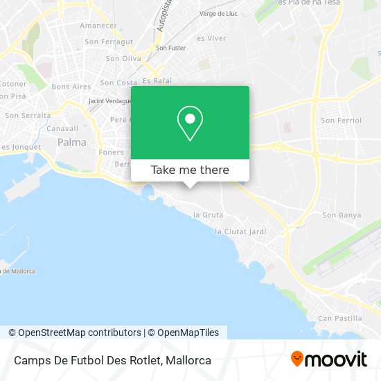 mapa Camps De Futbol Des Rotlet
