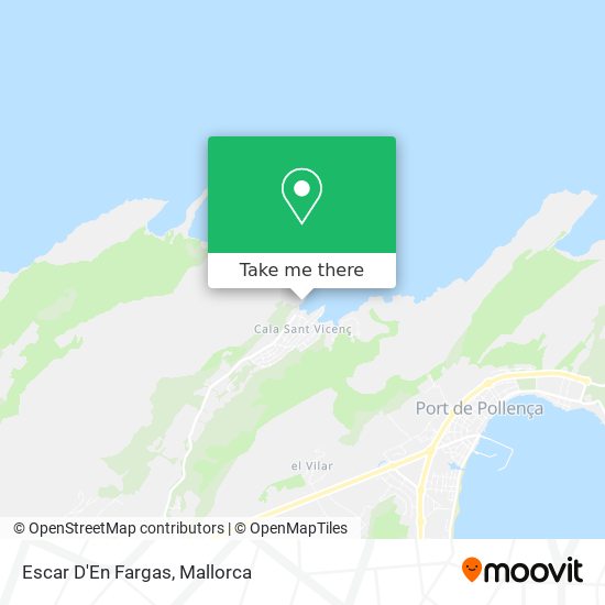 Escar D'En Fargas map