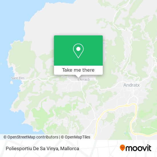 Poliesportiu De Sa Vinya map