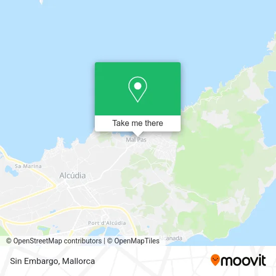 Sin Embargo map