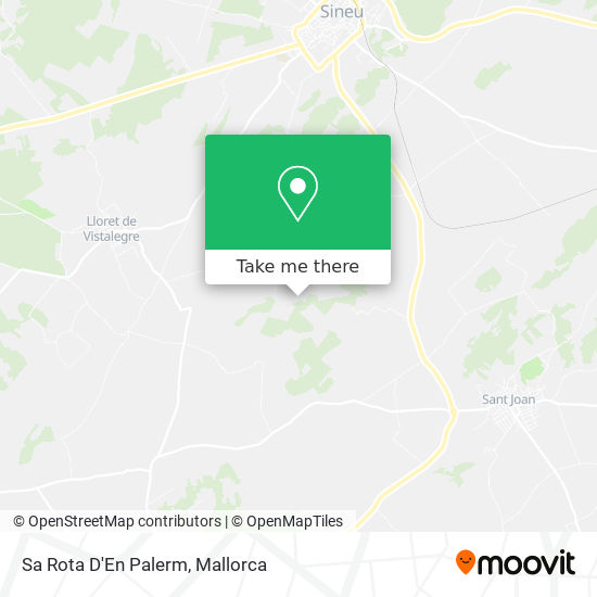 Sa Rota D'En Palerm map