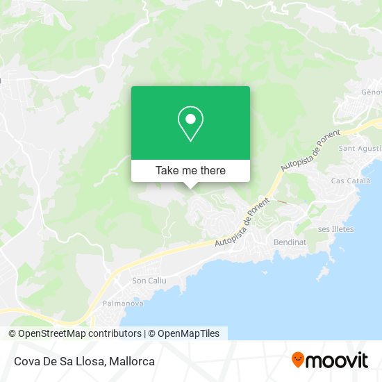 Cova De Sa Llosa map