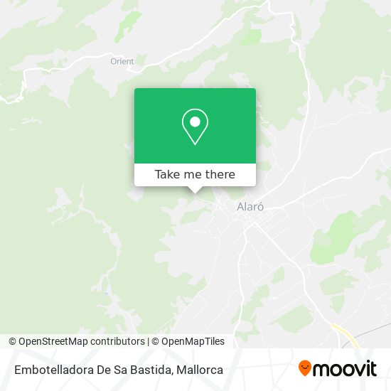 Embotelladora De Sa Bastida map