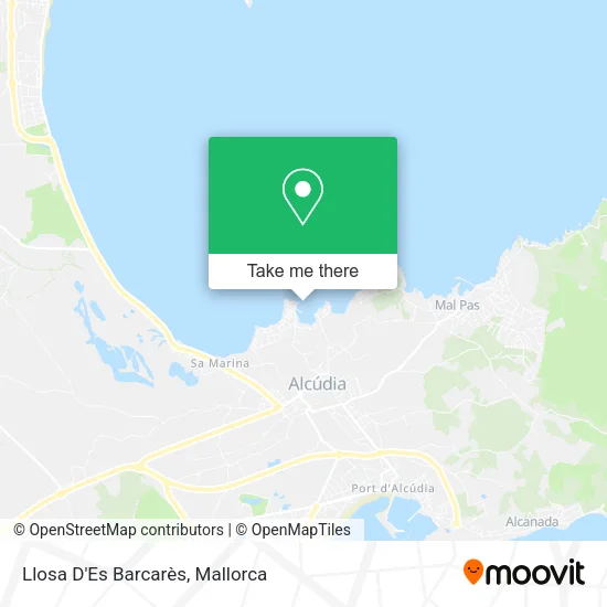 Llosa D'Es Barcarès map