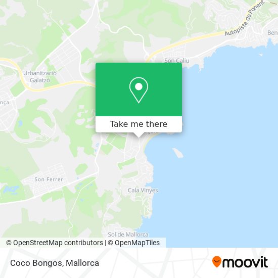 Coco Bongos map