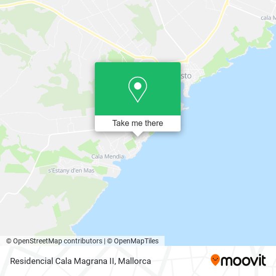Residencial Cala Magrana II map