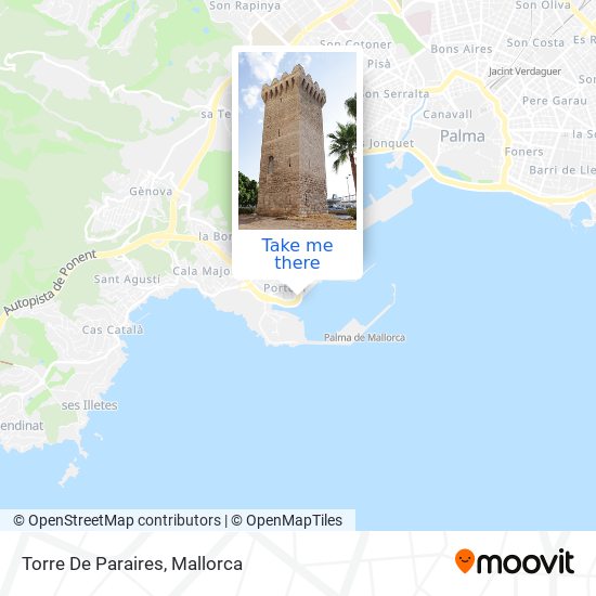 mapa Torre De Paraires