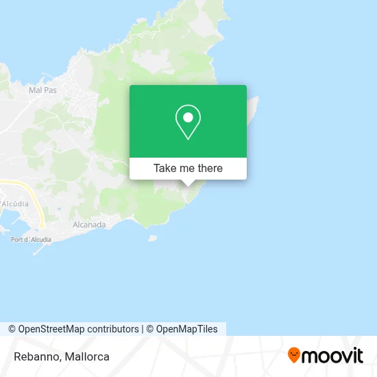 Rebanno map