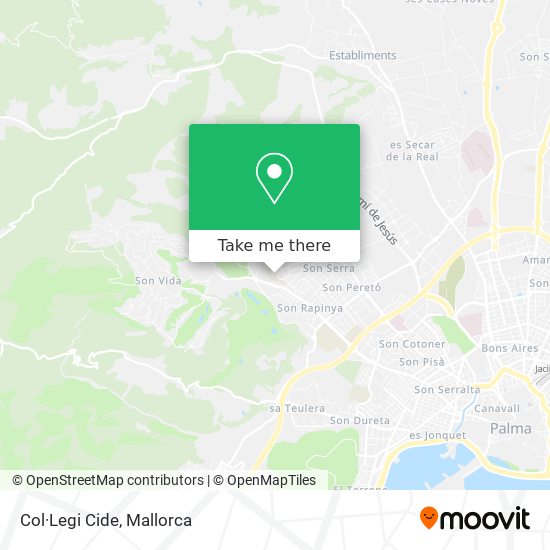 mapa Col·Legi Cide