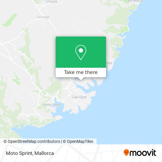 Moto Sprint map