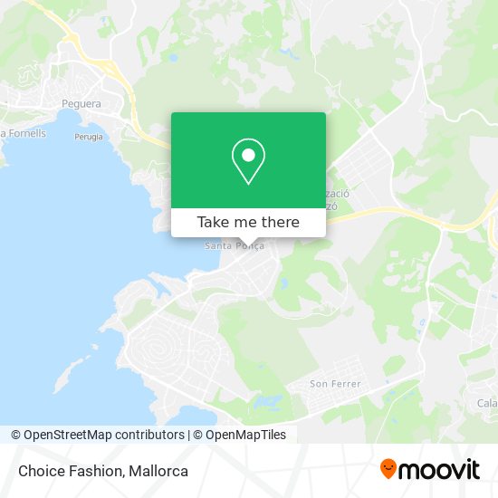 Choice Fashion map