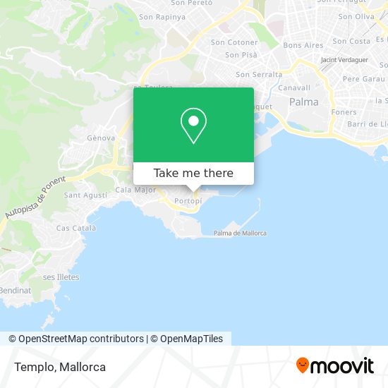 Templo map