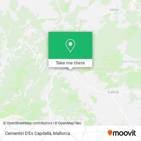 Cementiri D'Es Capdellà map