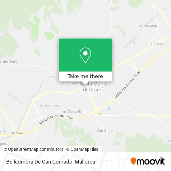 Bellaombra De Can Conrado map