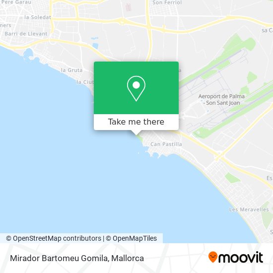 mapa Mirador Bartomeu Gomila