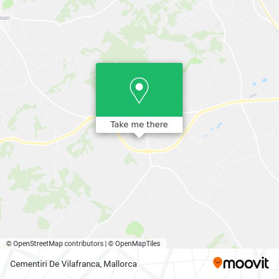 Cementiri De Vilafranca map