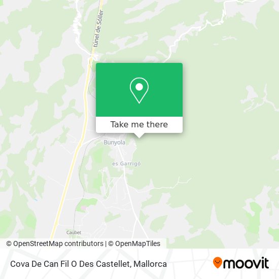 Cova De Can Fil O Des Castellet map