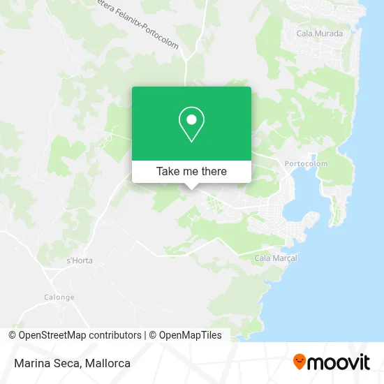 Marina Seca map