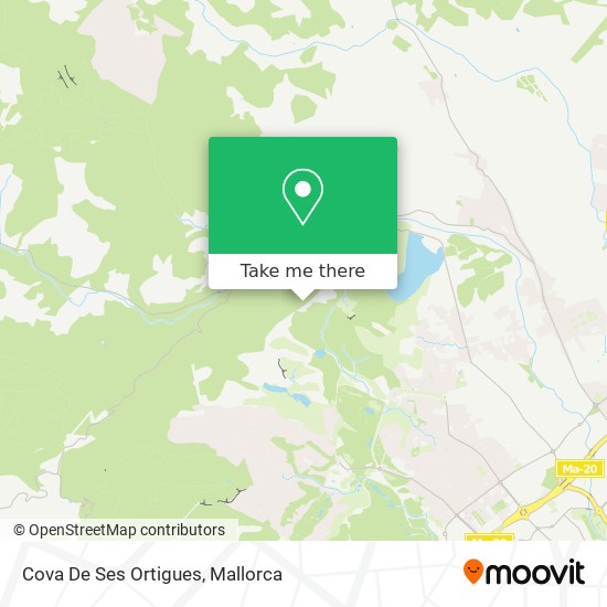 Cova De Ses Ortigues map