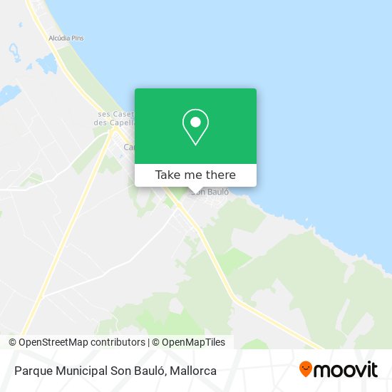 Parque Municipal Son Bauló map
