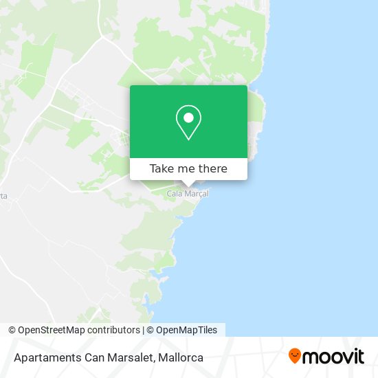 Apartaments Can Marsalet map