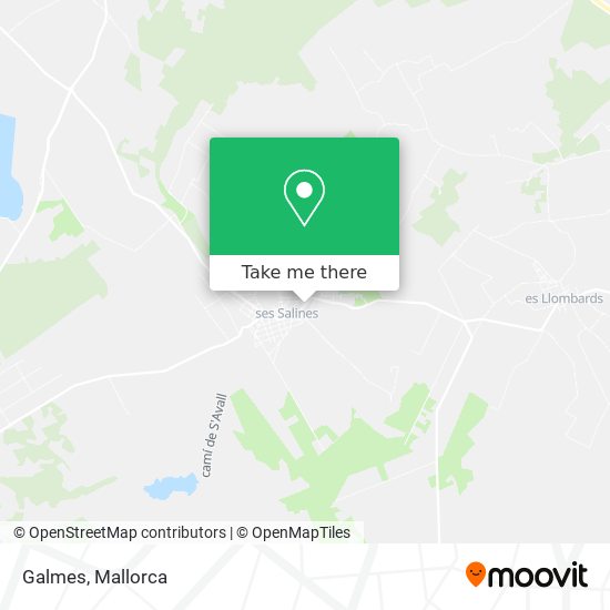 Galmes map