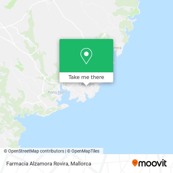 mapa Farmacia Alzamora Rovira