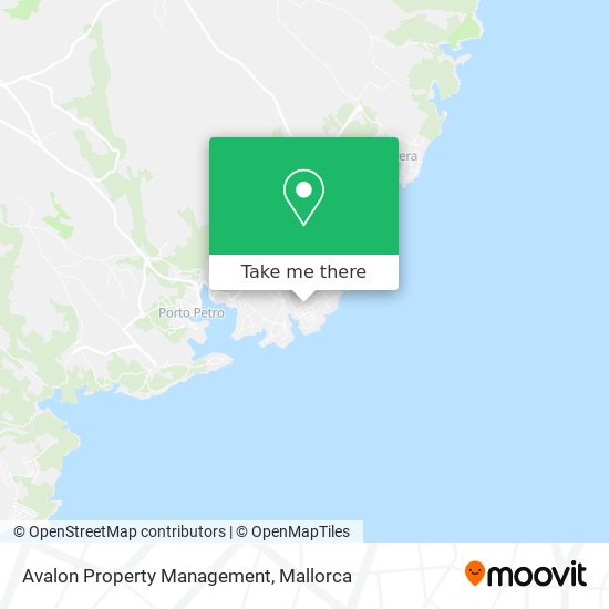 mapa Avalon Property Management