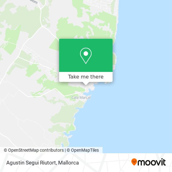 mapa Agustin Segui Riutort