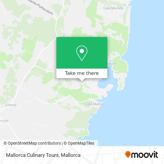 Mallorca Culinary Tours map