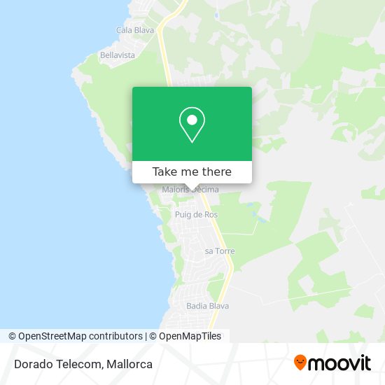 mapa Dorado Telecom
