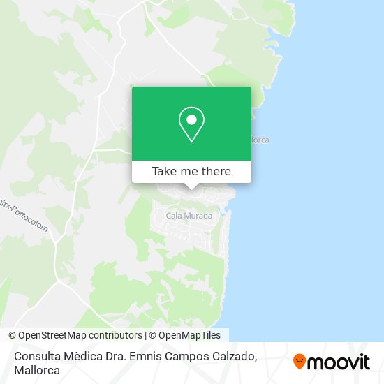 Consulta Mèdica Dra. Emnis Campos Calzado map
