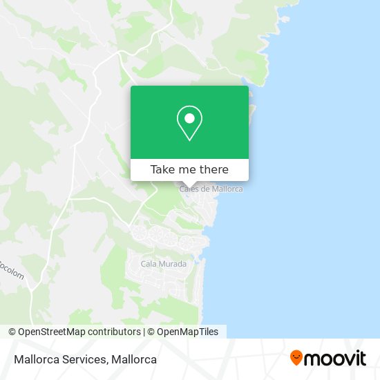 Mallorca Services map