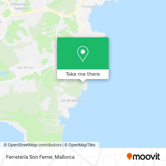 Ferretería Son Ferrer map