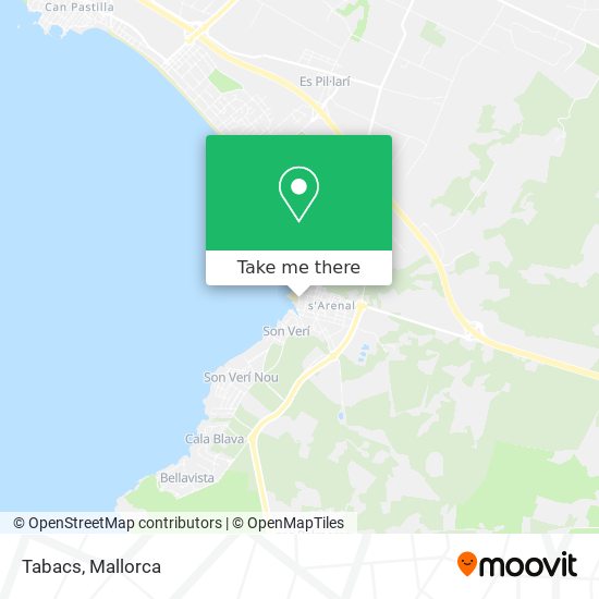 Tabacs map