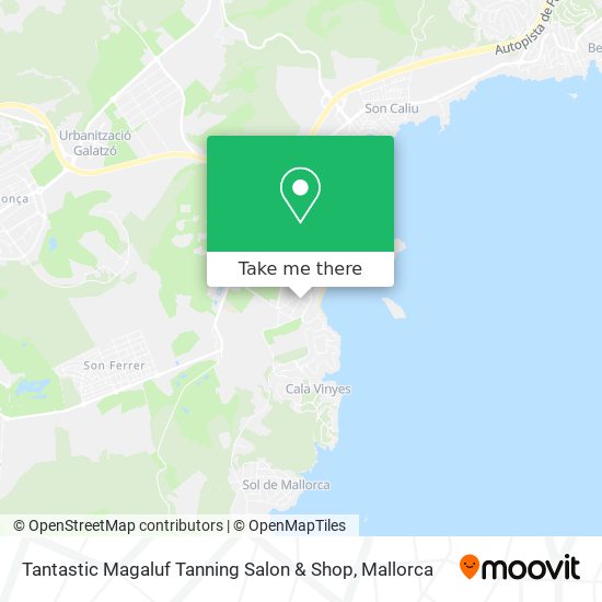 Tantastic Magaluf Tanning Salon & Shop map