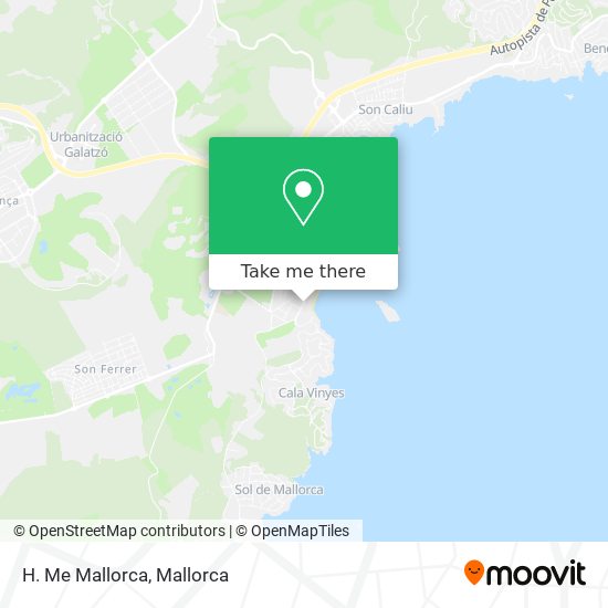 H. Me Mallorca map