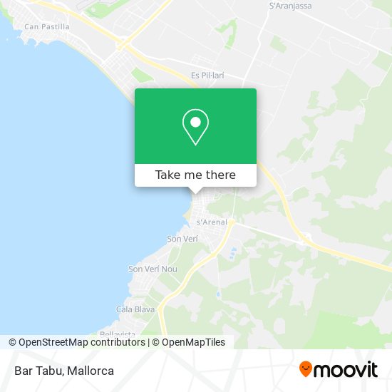 mapa Bar Tabu