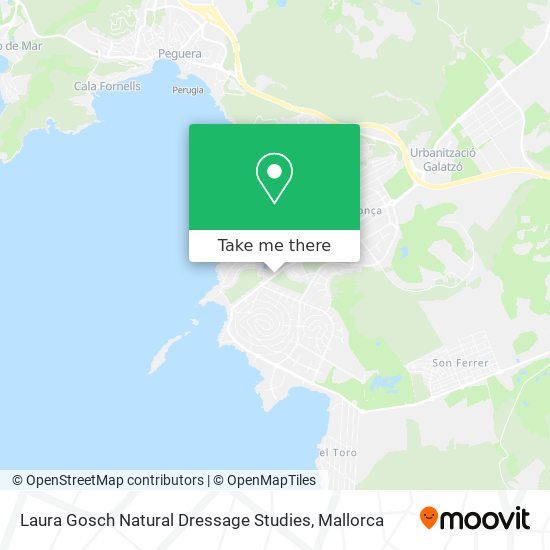 Laura Gosch Natural Dressage Studies map