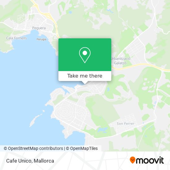 Cafe Unico map
