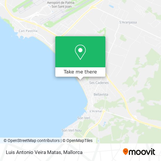 Luis Antonio Veira Matas map