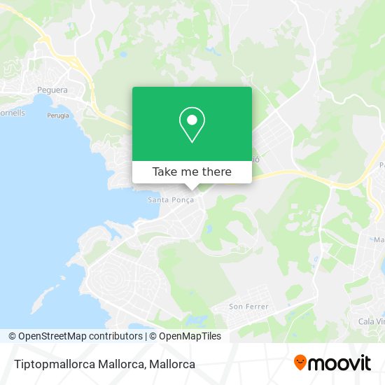 mapa Tiptopmallorca Mallorca